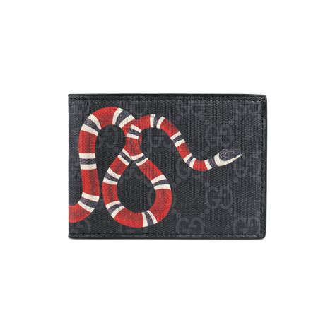 gucci snale wallet|authentic gucci snake wallet.